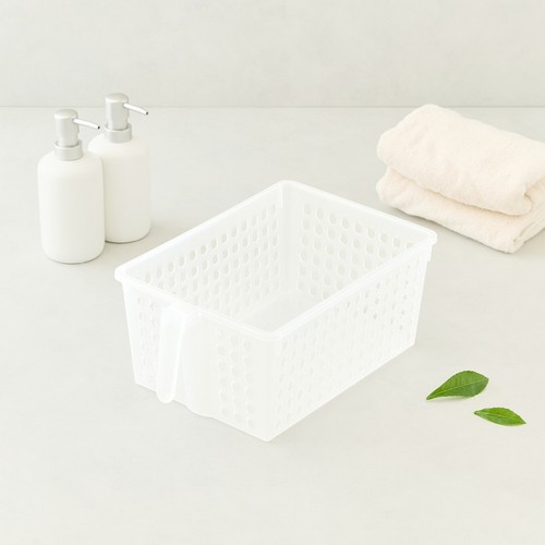 오늘좋은 손잡이 팬트리 바스켓 (L) (21.5*32*13.5CM)