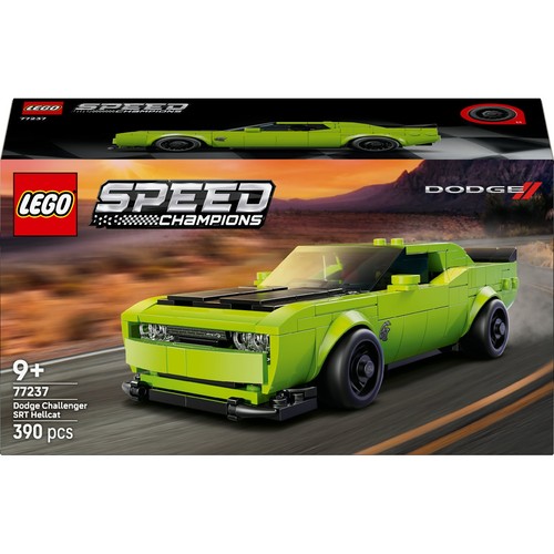 스피드챔피언 Dodge Challenger SRT Hellcat 스포츠카(77237) (9세