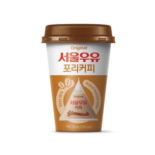 서울우유 포리커피 컵 (200ML)
