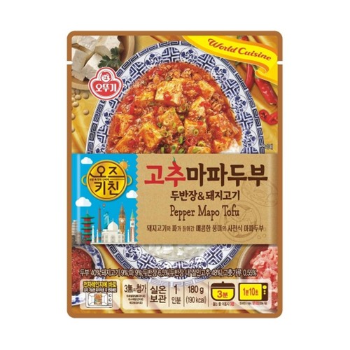 오뚜기 오즈키친 고추마파두부 (180G)