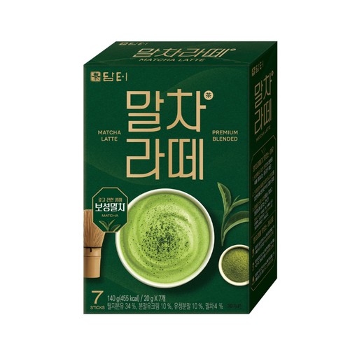 담터 프리미엄 말차라떼 (20G*7입)