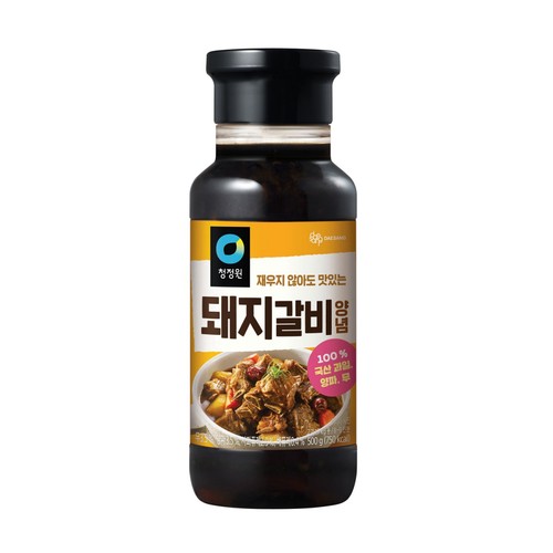 청정원 돼지갈비 양념 (500G)