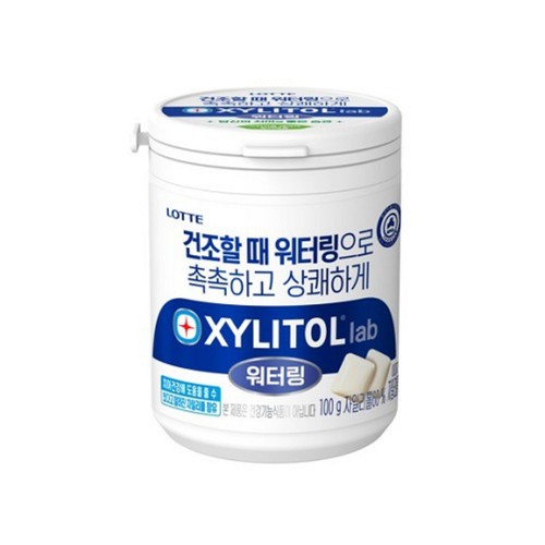 롯데 자일리톨 랩워터링 용기 (100G)