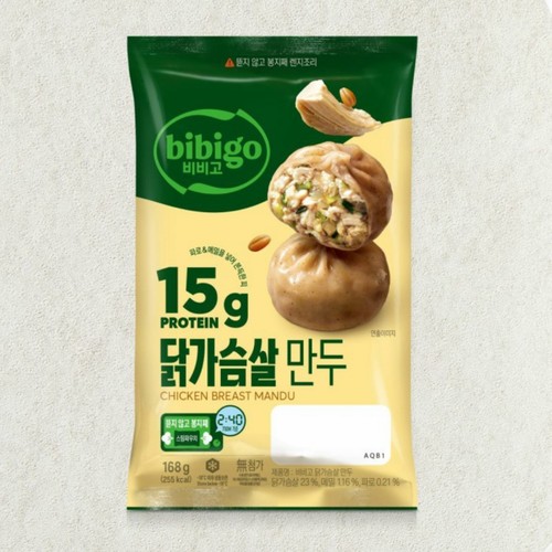 CJ 비비고 닭가슴살만두 (168G)