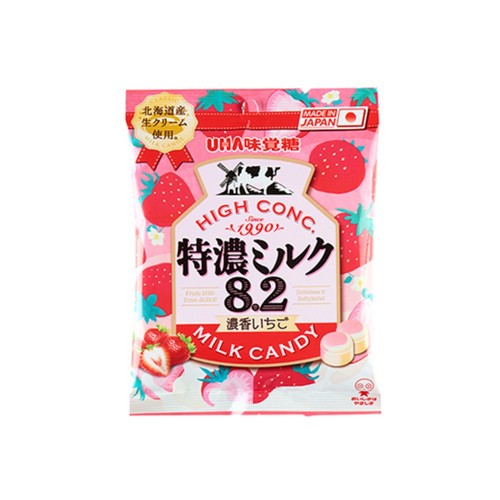 미카구토 토쿠노 밀크 딸기 캔디 (58G)