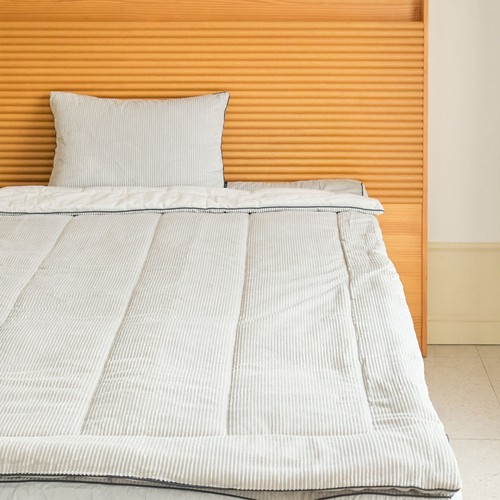 오늘좋은 코듀로이 양면 극세사 이불S (150*200CM)