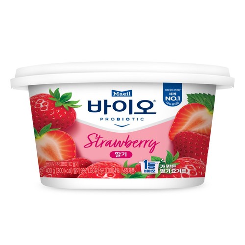 매일유업 바이오 요거트 딸기 (400G)