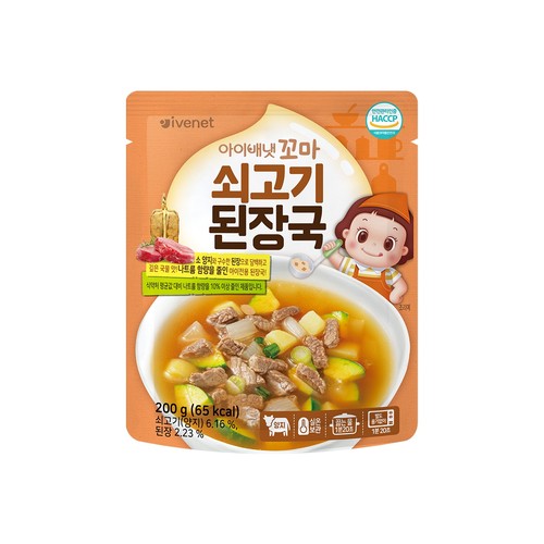 아이배냇 꼬마 쇠고기 된장국 (200G)