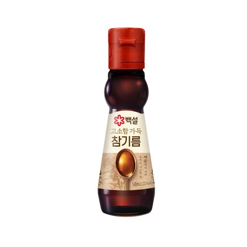 백설 고소함가득 참기름 (160ML)