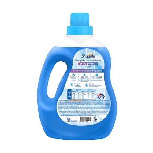 스너글 액체세제 블루스파클 실내건조 (2.7L)