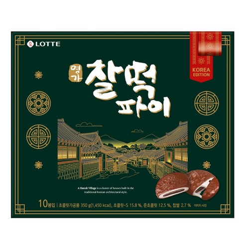 롯데 명가 찰떡파이 K-Edition (350G)