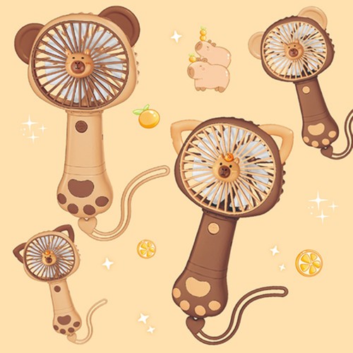 카피바라 미니 선풍기 (14세이상)