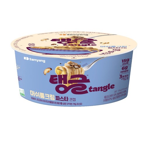 삼양식품 탱글 머쉬룸크림파스타 큰컵 (105G)