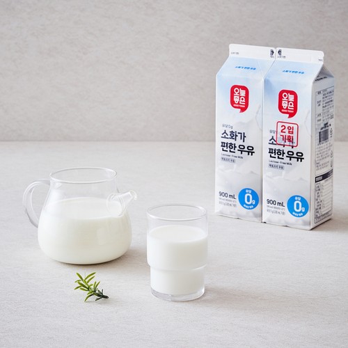 오늘좋은 소화가 편한 우유 (900ML*2)