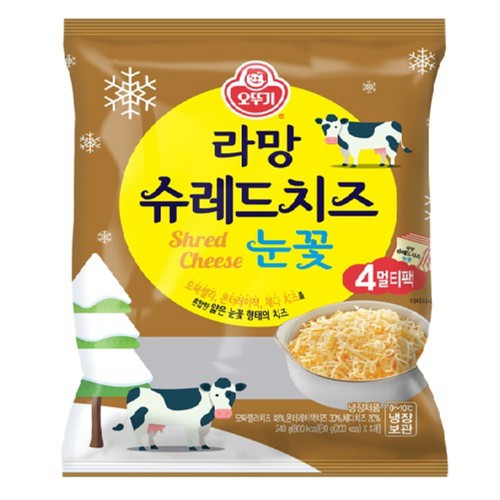 오뚜기 라망 슈레드치즈 눈꽃 (240G)