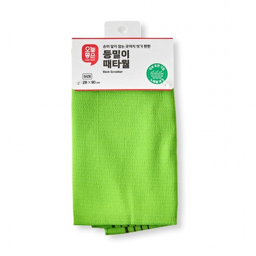 오늘좋은 등밀이 때타월 (28*90CM)