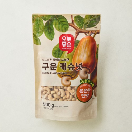 오늘좋은 구운 캐슈넛 대용량기획 (500G)