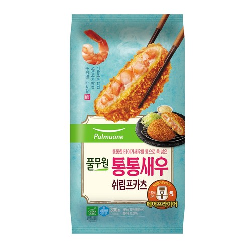 풀무원 통통새우 쉬림프카츠 (330G)