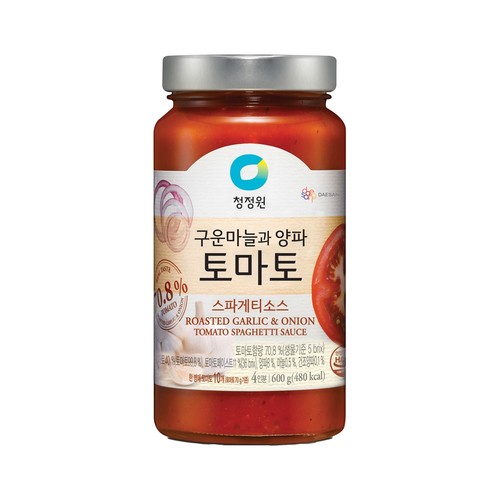 청정원 토마토 파스타소스 (600G)