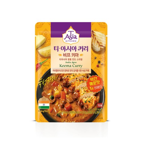 샘표 티아시아 비프 키마 커리 (170G)