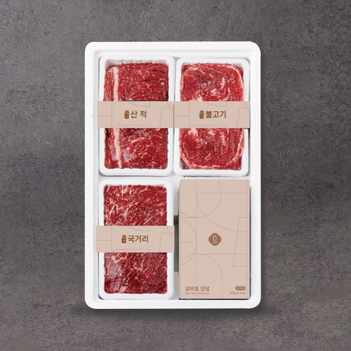 [추석 선물세트 사전예약] 한우 냉동 실속정육세트 (1.8KG)