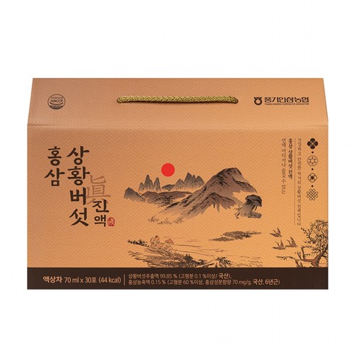 (S) 황풍정 홍삼 상황버섯 진액 (70ML*30포)