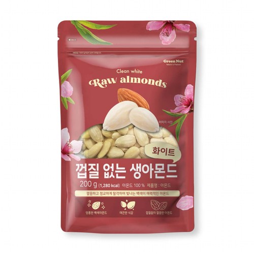 껍질 없는 생아몬드 (200G)
