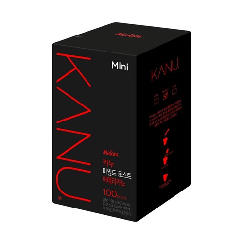 동서 카누 미니 마일드로스트 아메리카노 100포 (0.9G*100입)