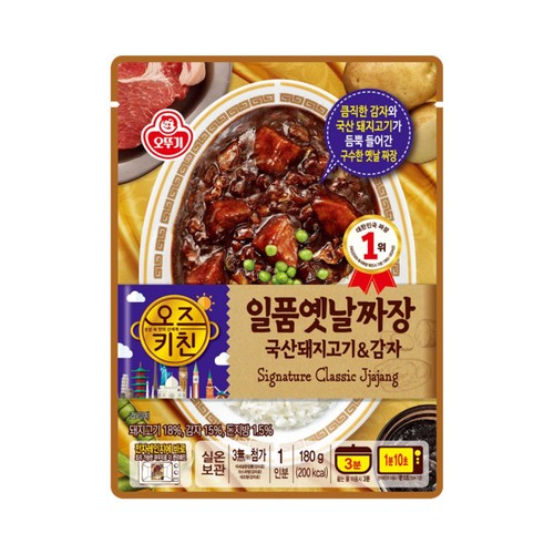 오뚜기 오즈키친 일품옛날짜장 (180G)