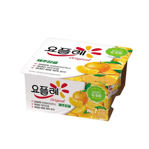 빙그레 요플레 오리지널 제주감귤 (85G*4입)