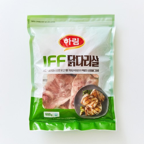 (냉동)하림 IFF 닭다리살(정육) (600G)