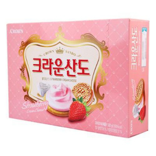 크라운 산도 딸기크림치즈 (323G)