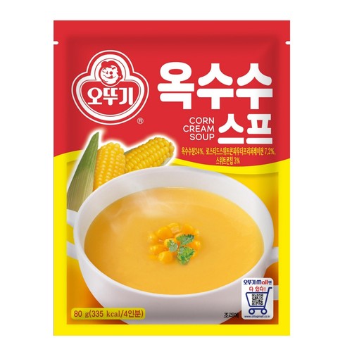 오뚜기 옥수수스프 (80G)