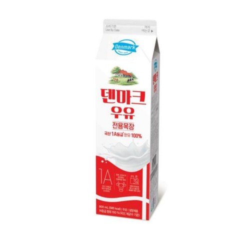 덴마크 덴마크우유 (900ML)