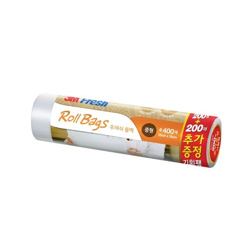 3M 후레쉬 롤백 증량 기획 (중, 200매+200매) (25*35CM*200매)