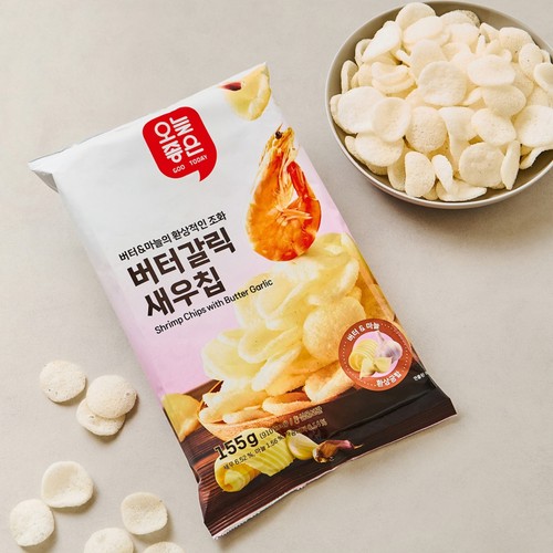 오늘좋은 버터갈릭 새우칩 (155G)