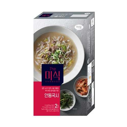 하림 더미식 안동국시 (258G*2)