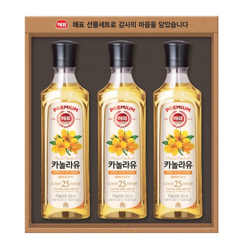 [추석 선물세트 사전예약] 사조 고급유 3호 (SET)
