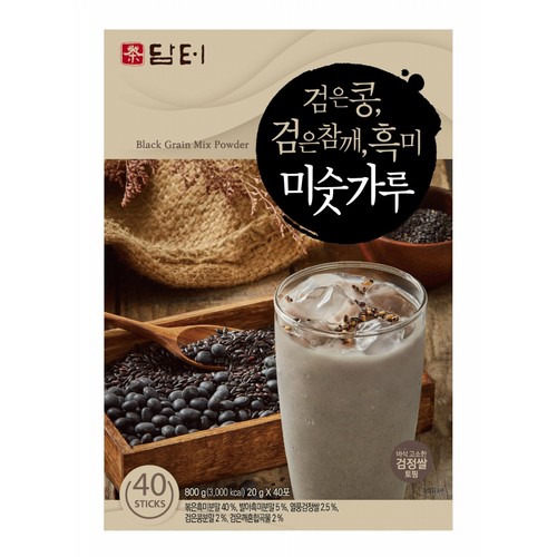 담터 검은콩 검은참깨 흑미 미숫가루 (20G*40포)