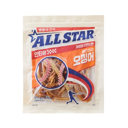 정화식품 ALLSTAR 페스츄리 오징어 (150G)
