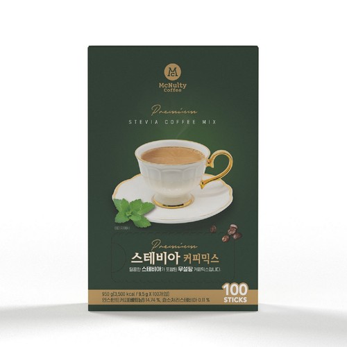맥널티 스테비아 커피믹스 (9.5G*100입)