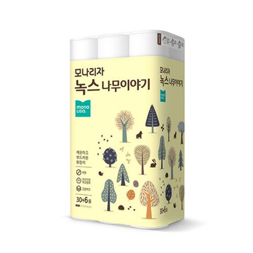 모나리자 나무이야기데코 3겹화장지 (27M*36롤)
