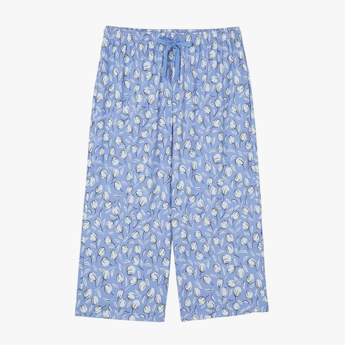 BLUE/L 오늘좋은 여성 접촉냉감 6부바지