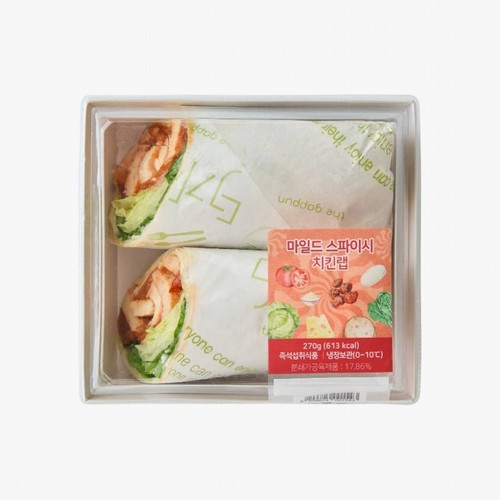 마일드 스파이시 치킨랩 (1팩)