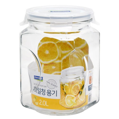 글라스락 캐니스터 (중) (2L)