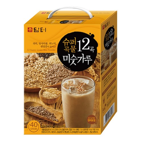 담터 슈퍼곡물 12곡 미숫가루 (20G*40포)