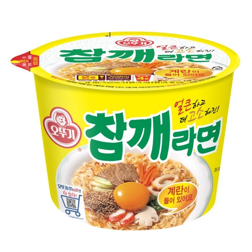 오뚜기 참깨라면 큰컵 (110G)