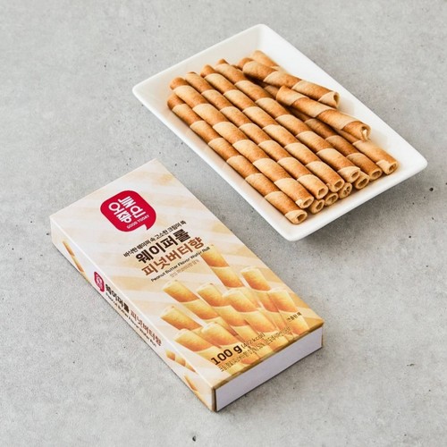 오늘좋은 웨이퍼롤 피넛버터향 (100G)