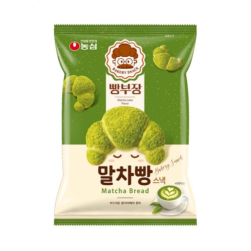 농심 빵부장 말차빵 (55G)