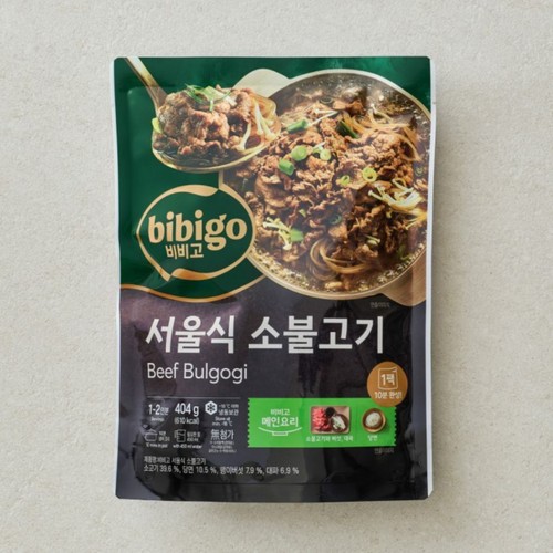CJ 비비고 서울식 소불고기 (404G)